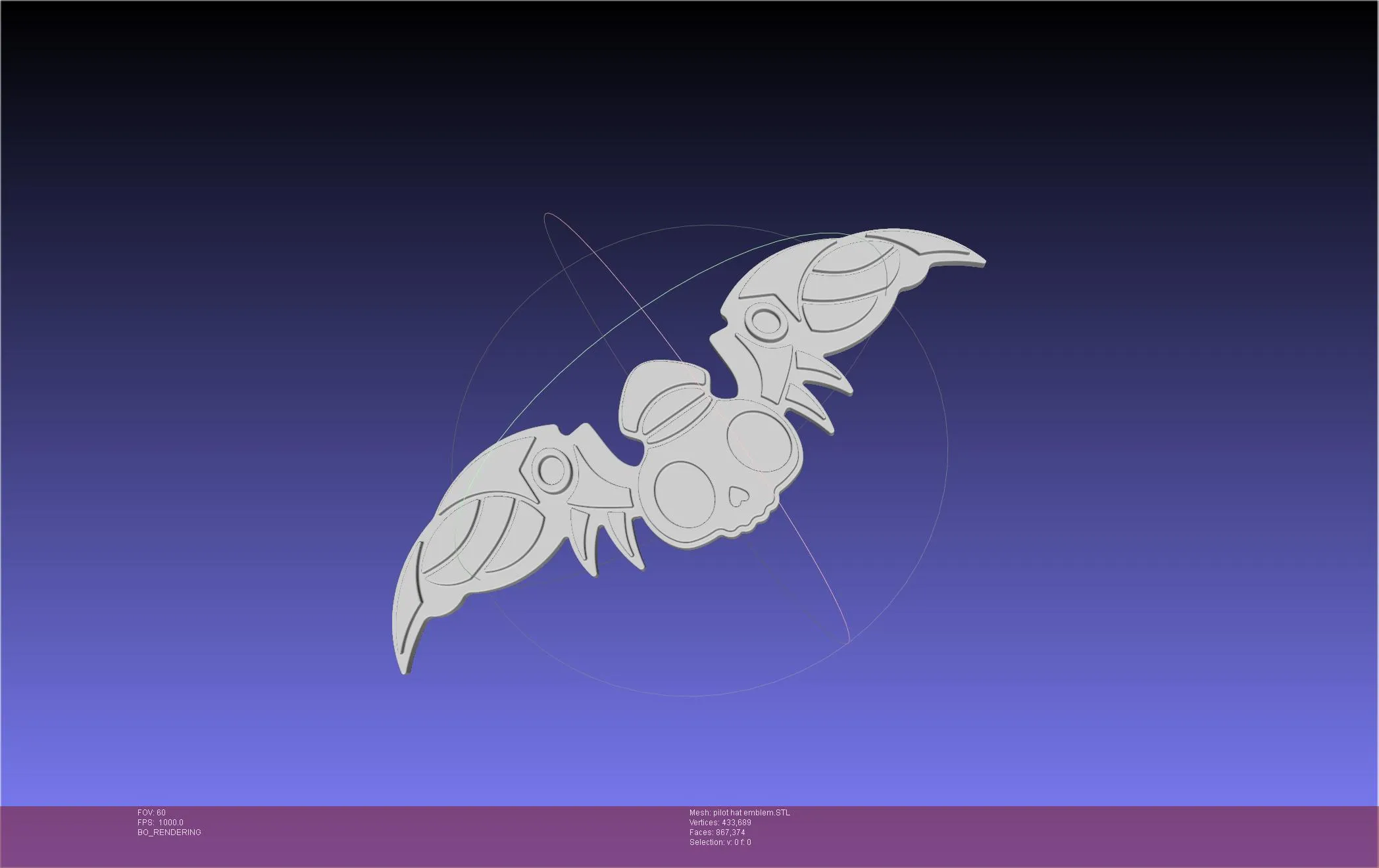 Murder Drones N Pilot Hat Emblem