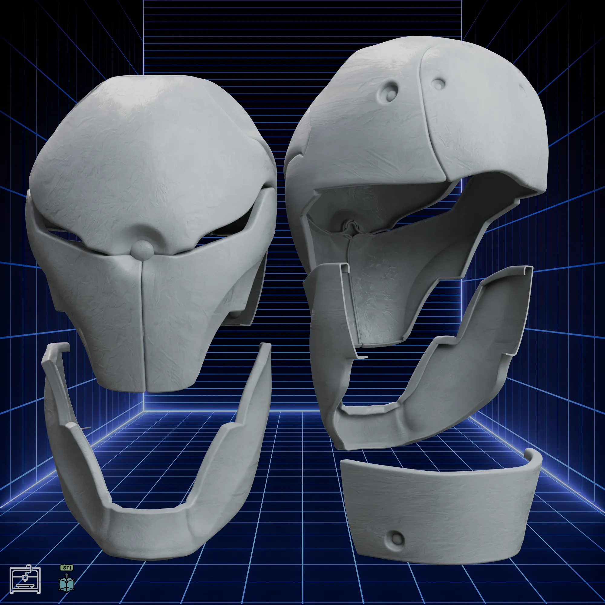 Gray Fox Helmet | Metal Gear Solid Cosplay