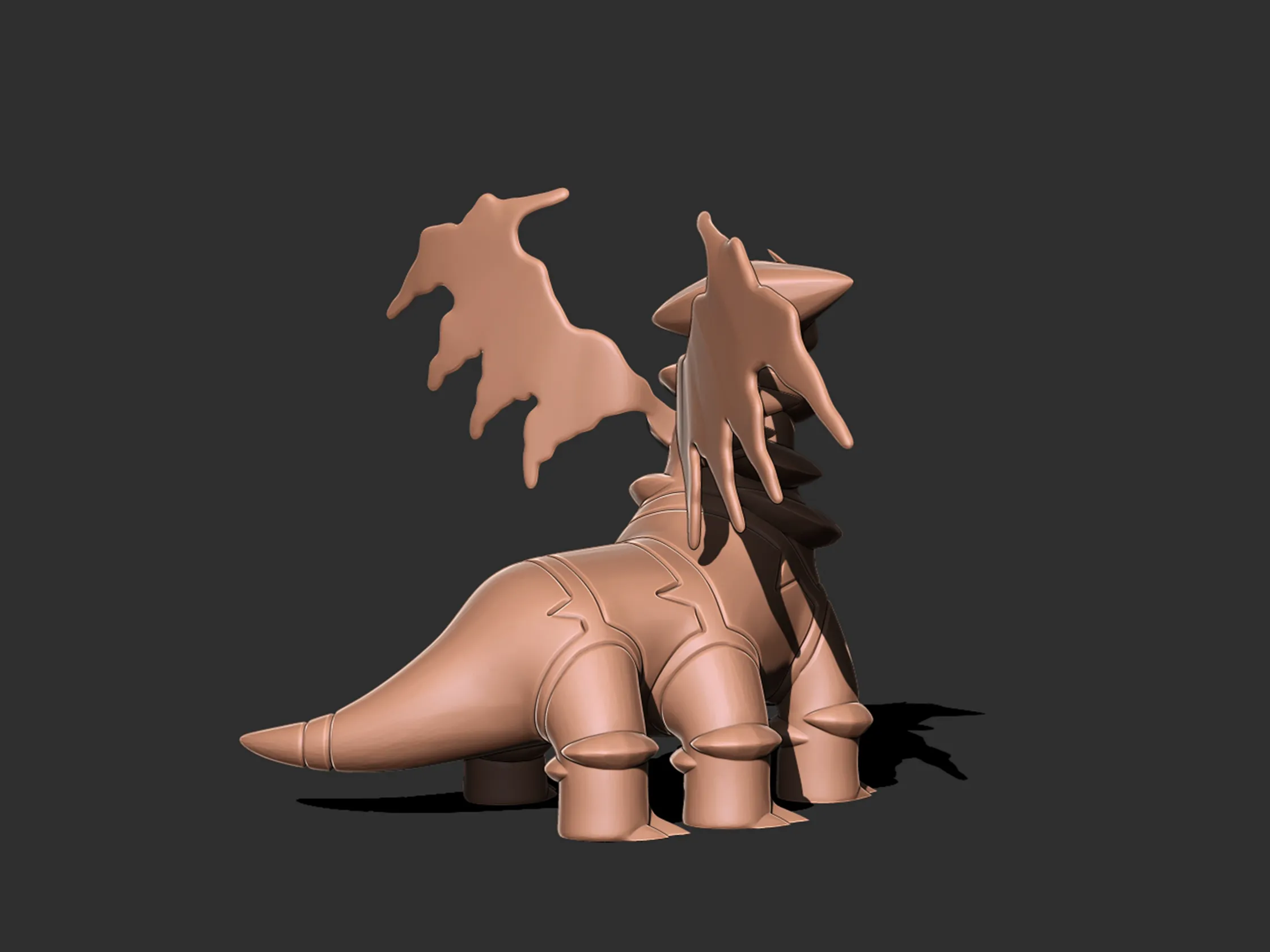 Giratina pokemon 3d print model