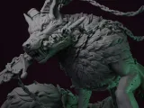 Fenrir - The Wolf God - Tabletop mini-3