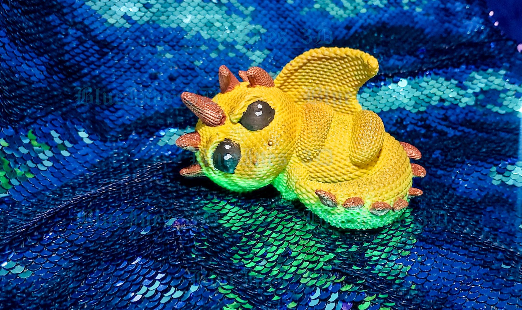 CROCHET/KNITTED BABY KAWAII DRAGON | 3D models download | Creality Cloud