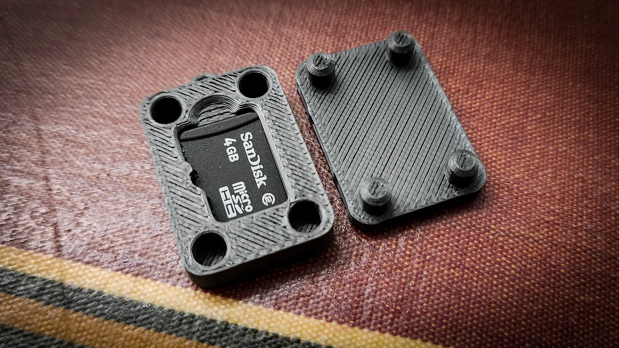 Micro SD Keychain Case