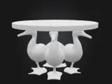 Table with Ducks-0