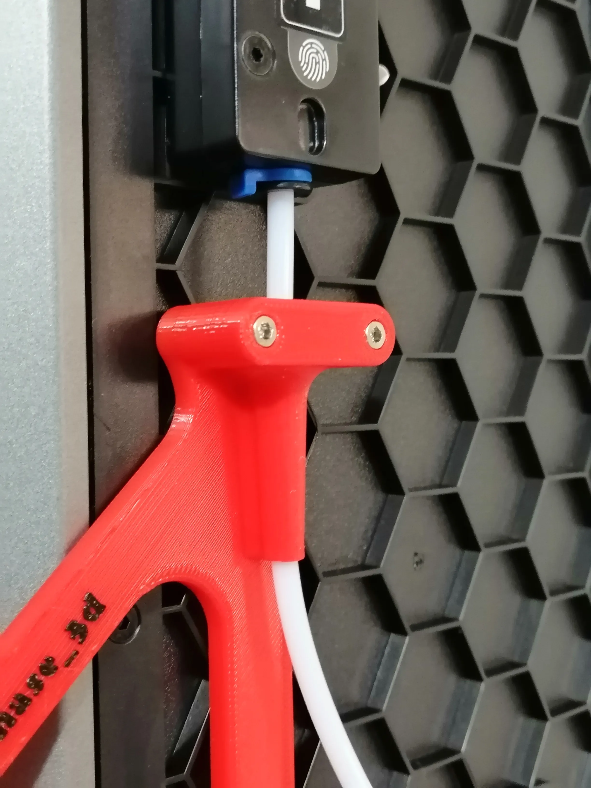 Creality K1C filament spool side support lane V2