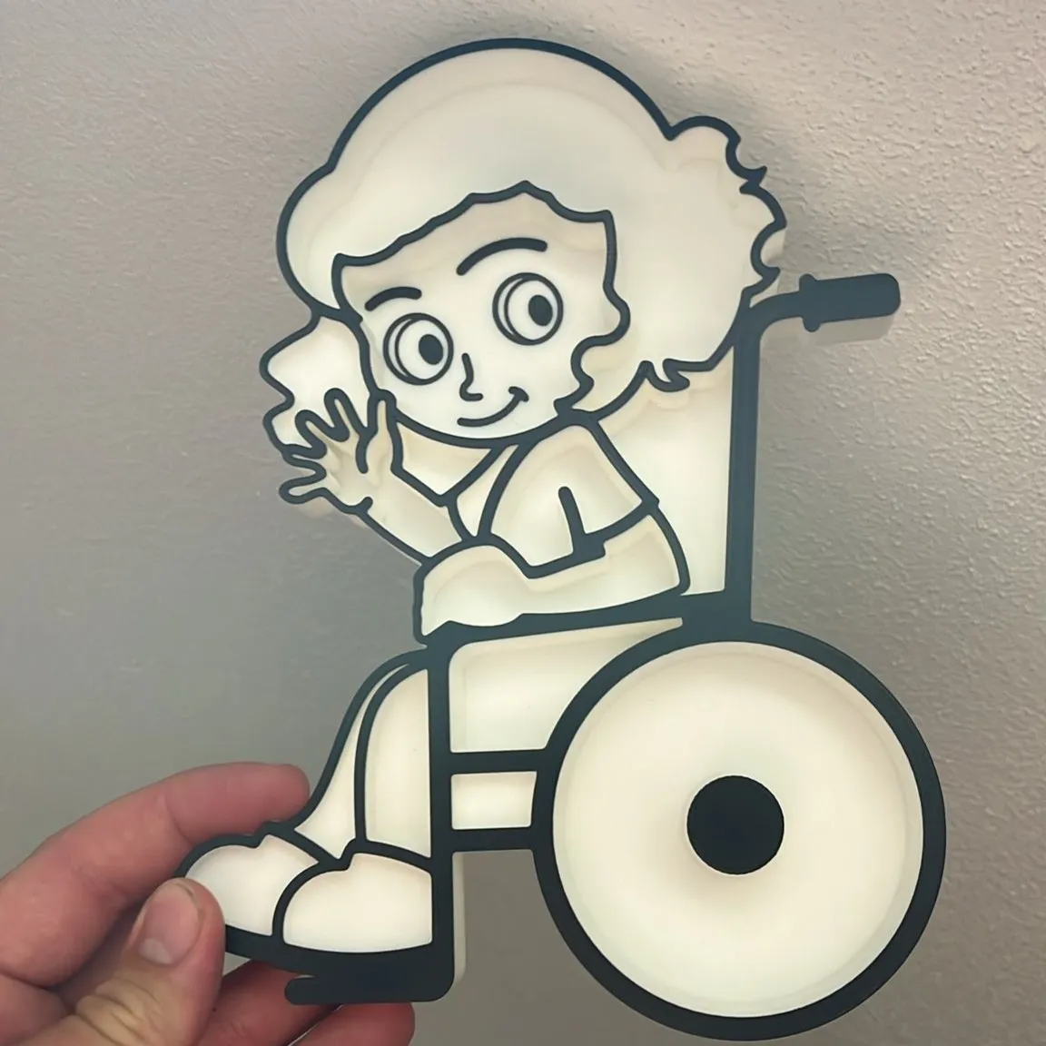 Play trays and cube for sensory play - physically Impaired