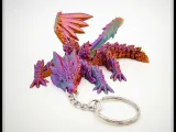 Crystal Dragon Keychain-4