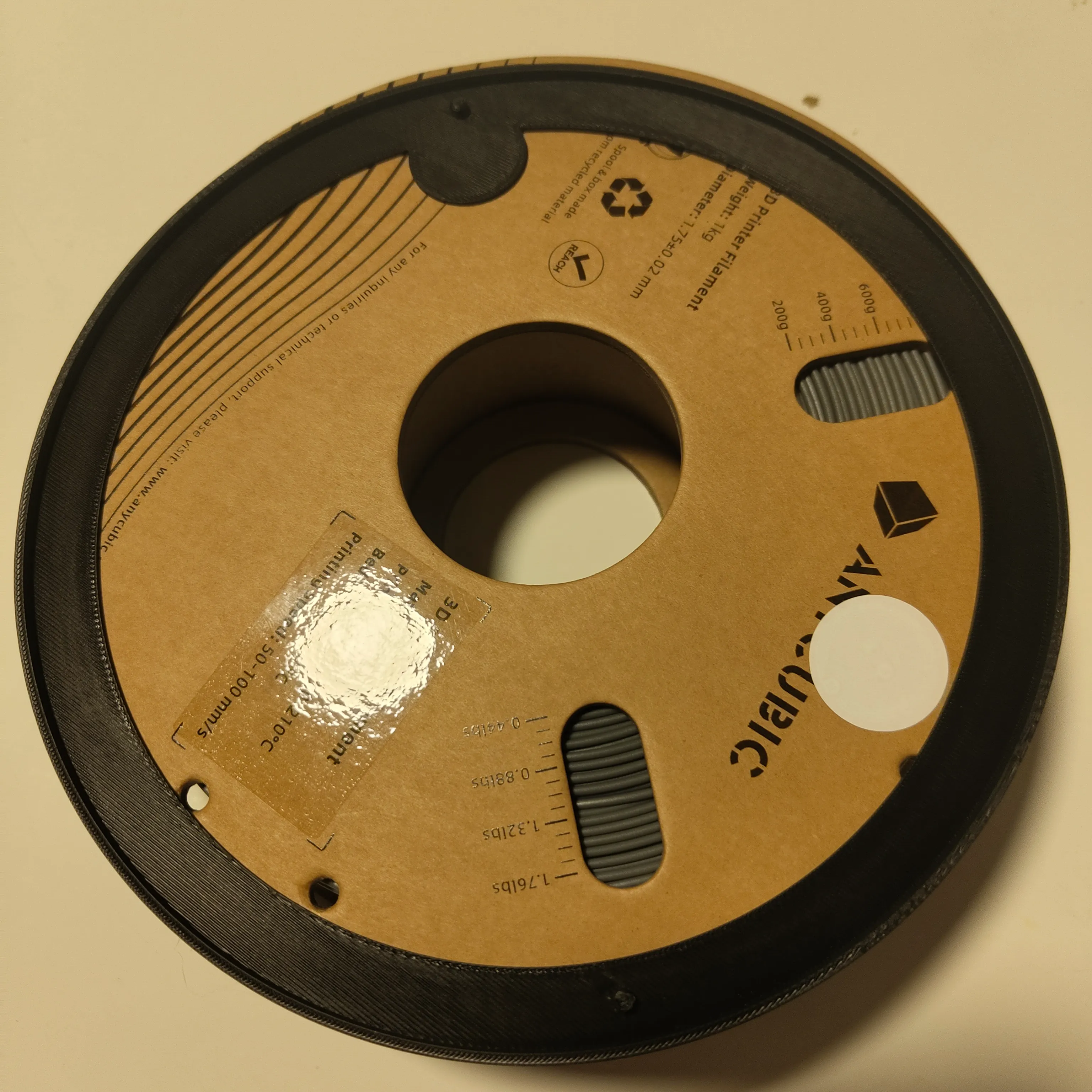 Anycubic Cardboard Spool CFS Adapter 196mm w/ RFID