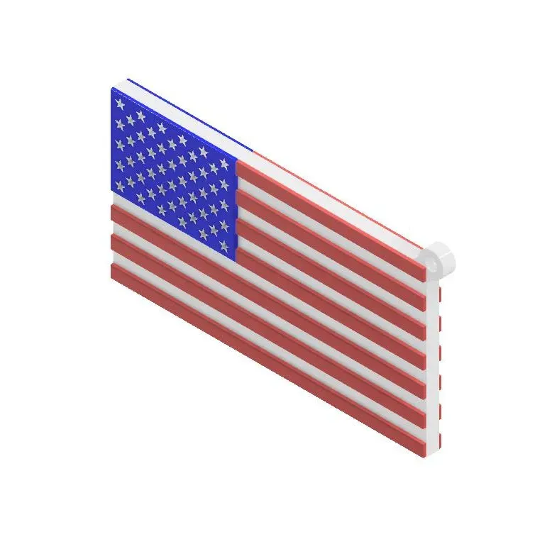 Keychain-USA FLAG