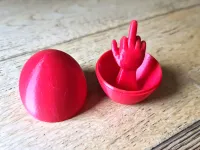 Middle Finger Easter Egg-0