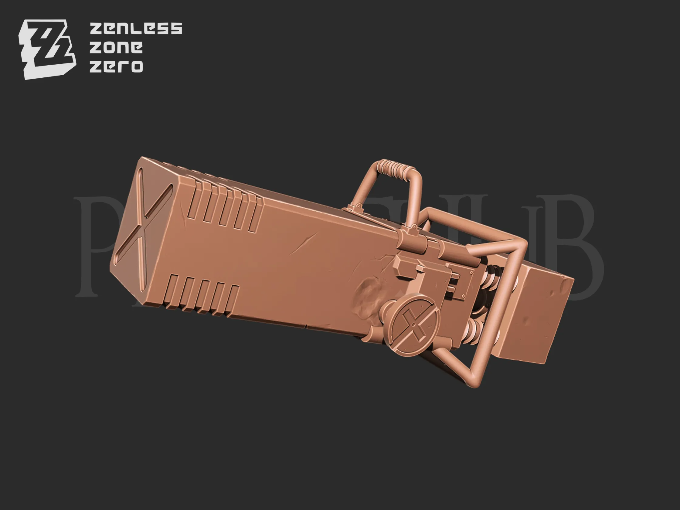 ZenlessZoneZero ben bigger W-Engine Big Cylinder for cosplay