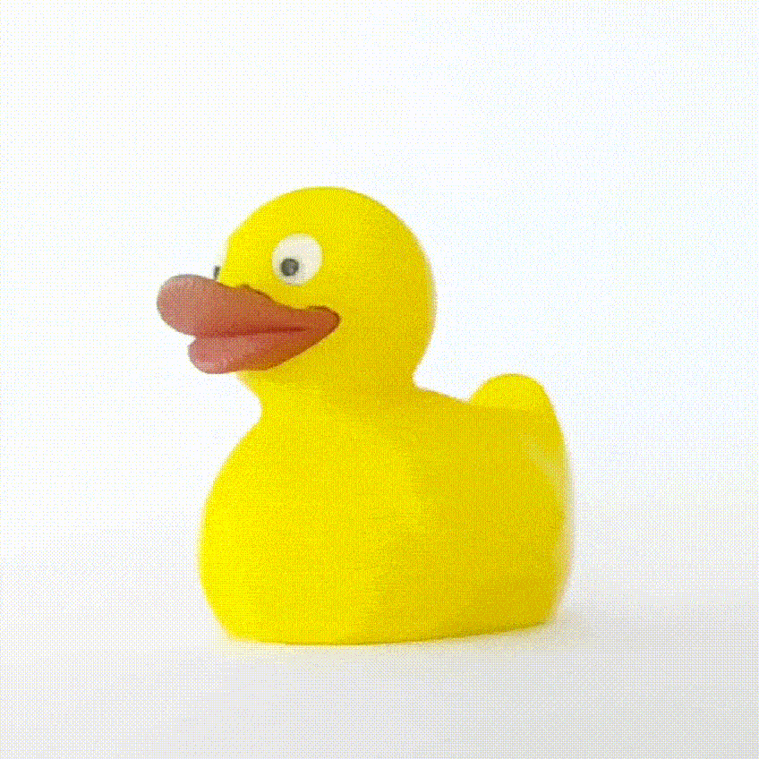 Standing Rubber Duck