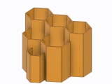 Polygon Table Trash Holder-0
