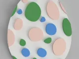 Easter egg Coasters-3