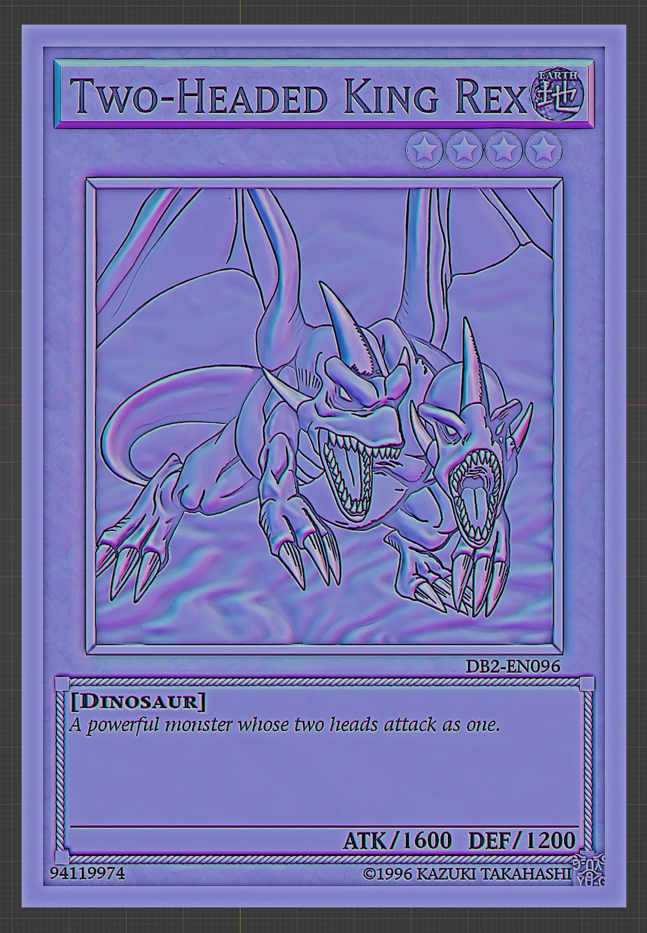 Two-Headed King Rex - yu-gi-oh!