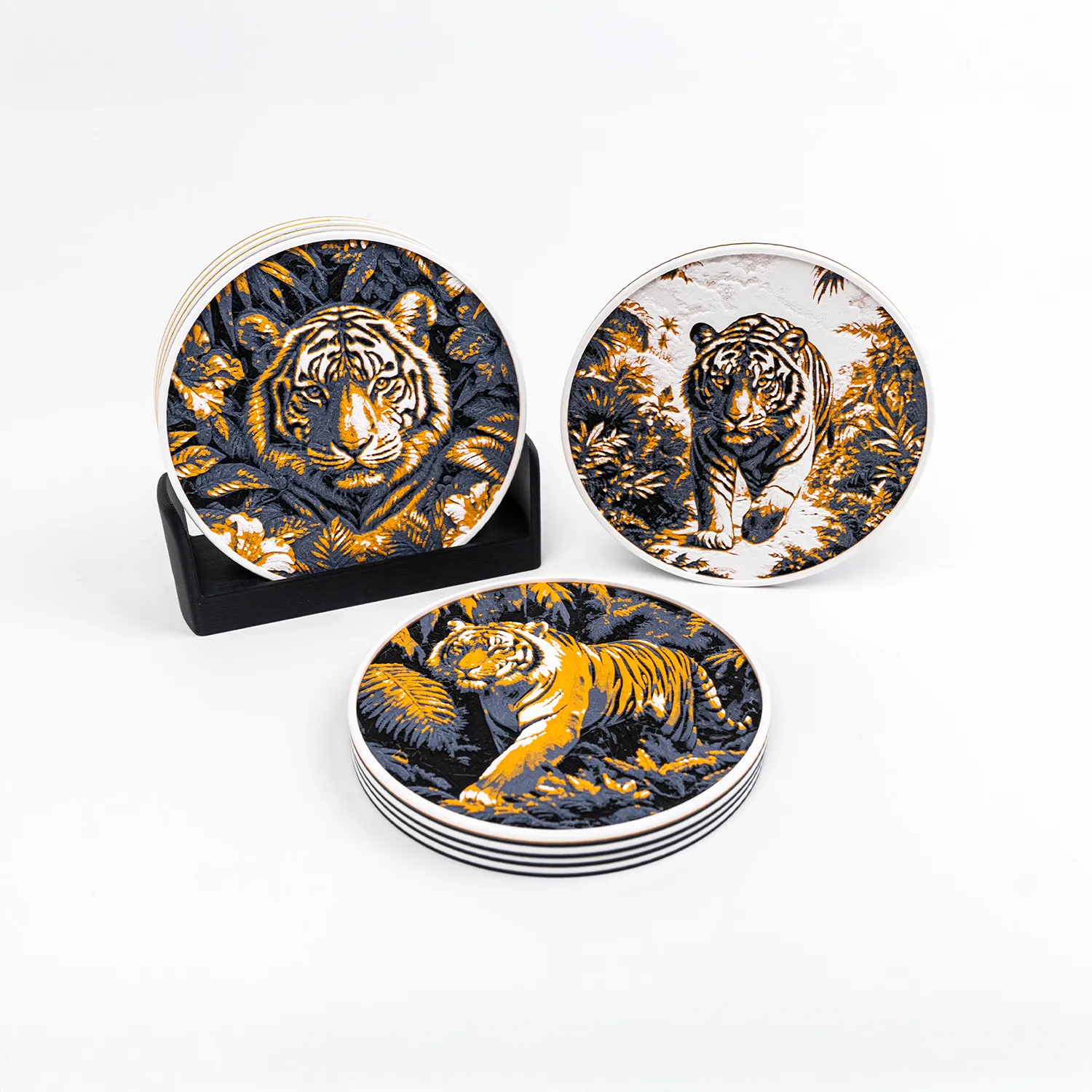 Tiger Coasters