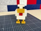 Minecraft Chicken (STEP, STL, OBJ & 3MF Included)-2