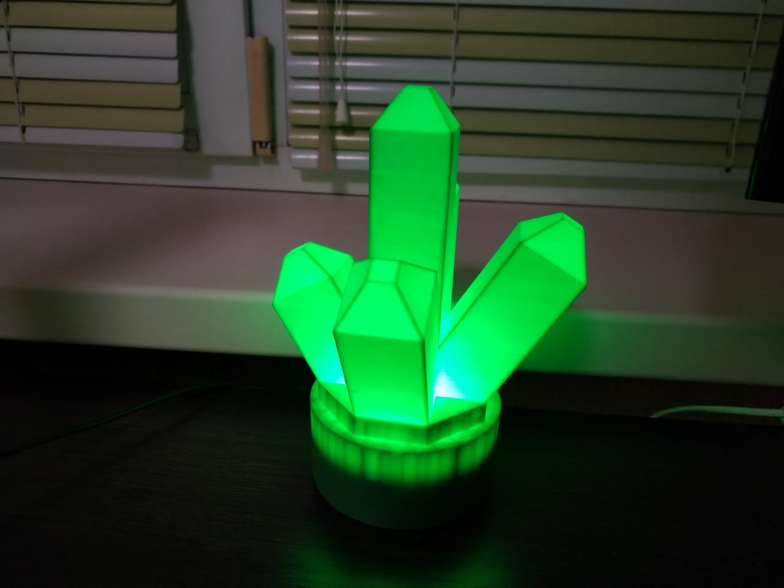 Crystal night light