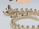 Squeak Articulated Dragon Print-in-Place Mesh Mayhem-1