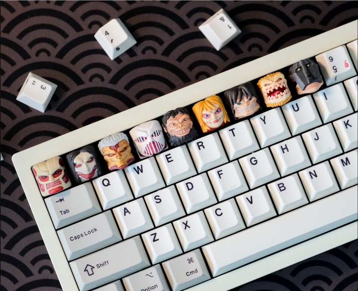 TITANS - ATTACK ON TITAN KEYCAPS COLLECTION -SHINGEKI NO KYO