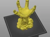Dragon Claw Crystal Ball and base decoration-7