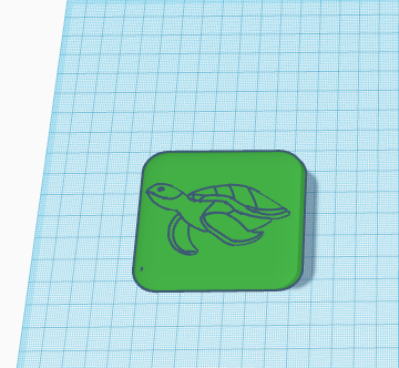 Animal Stamp (Turtle) | 3D models download | Creality Cloud