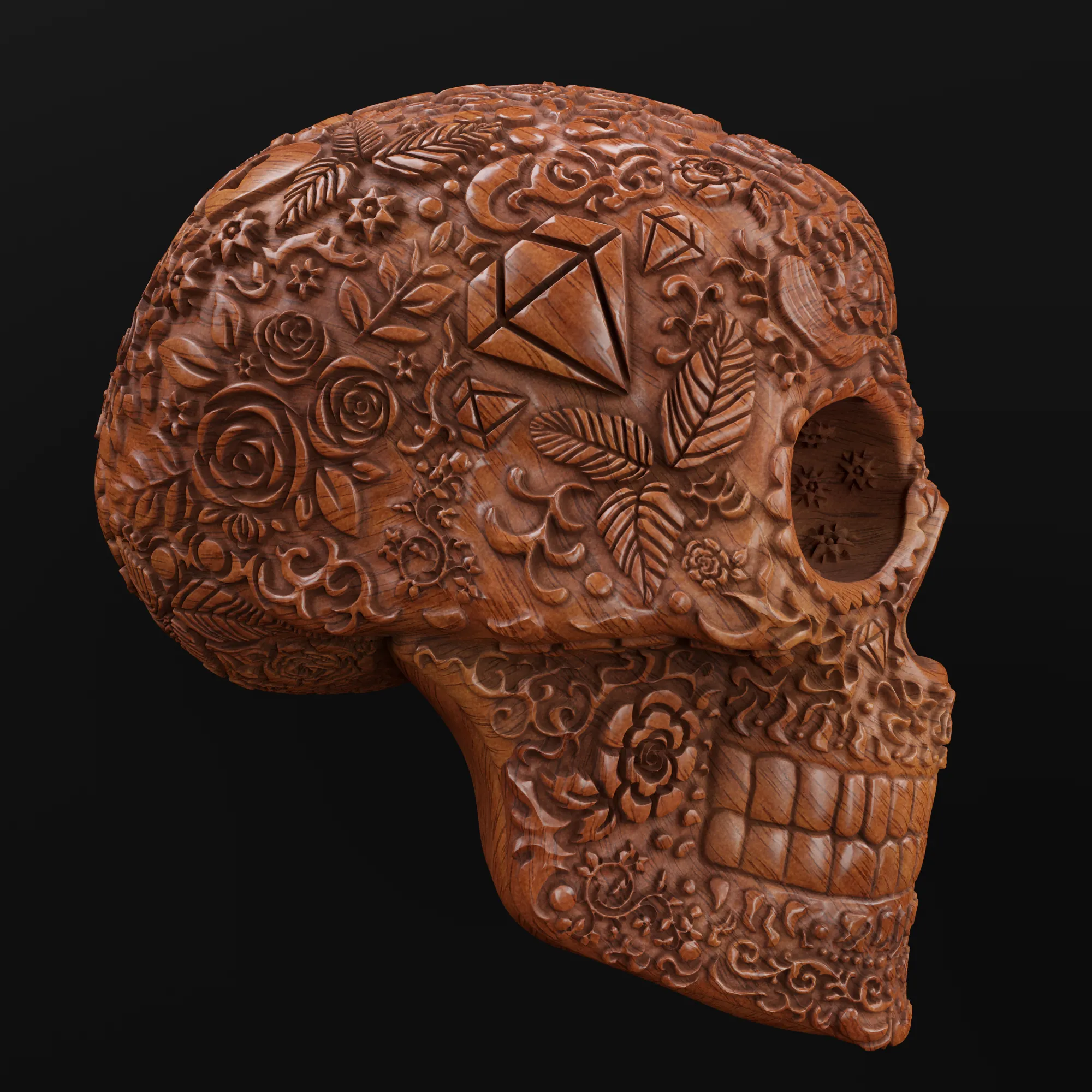 MEXICAN SKULL KATRINA