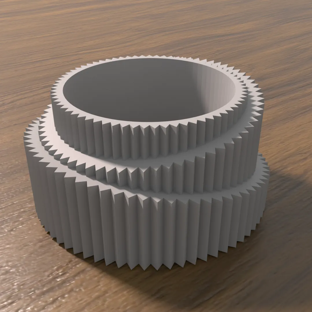 brutalist style planter
