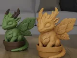 Leaf Dragon Garden Guardian STL-3