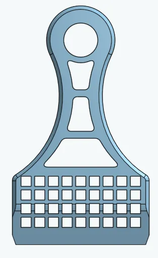 Skeletised Bed Scraper