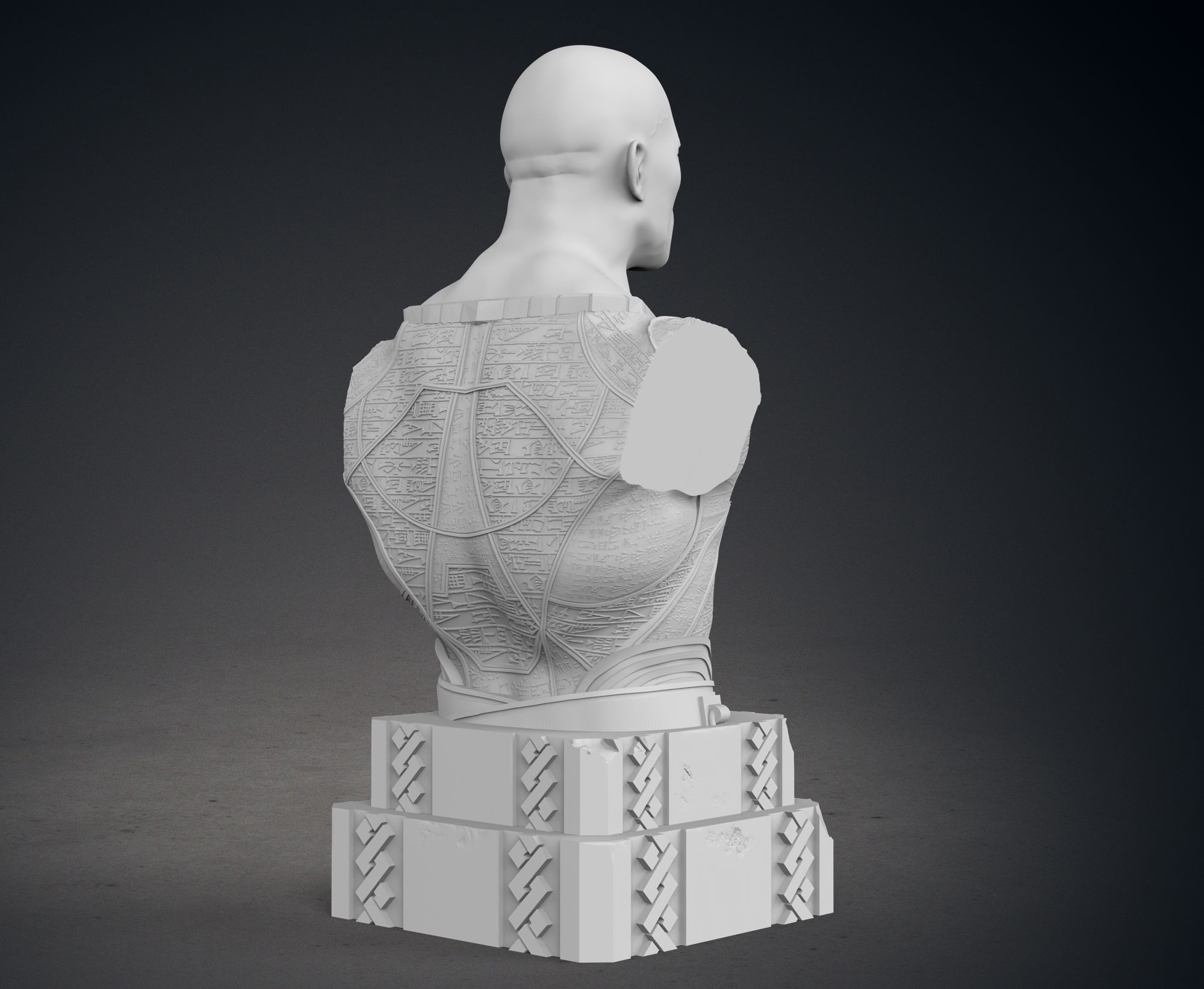 BLACK ADAM BUST | 3D modeller indir | Creality Bulutu