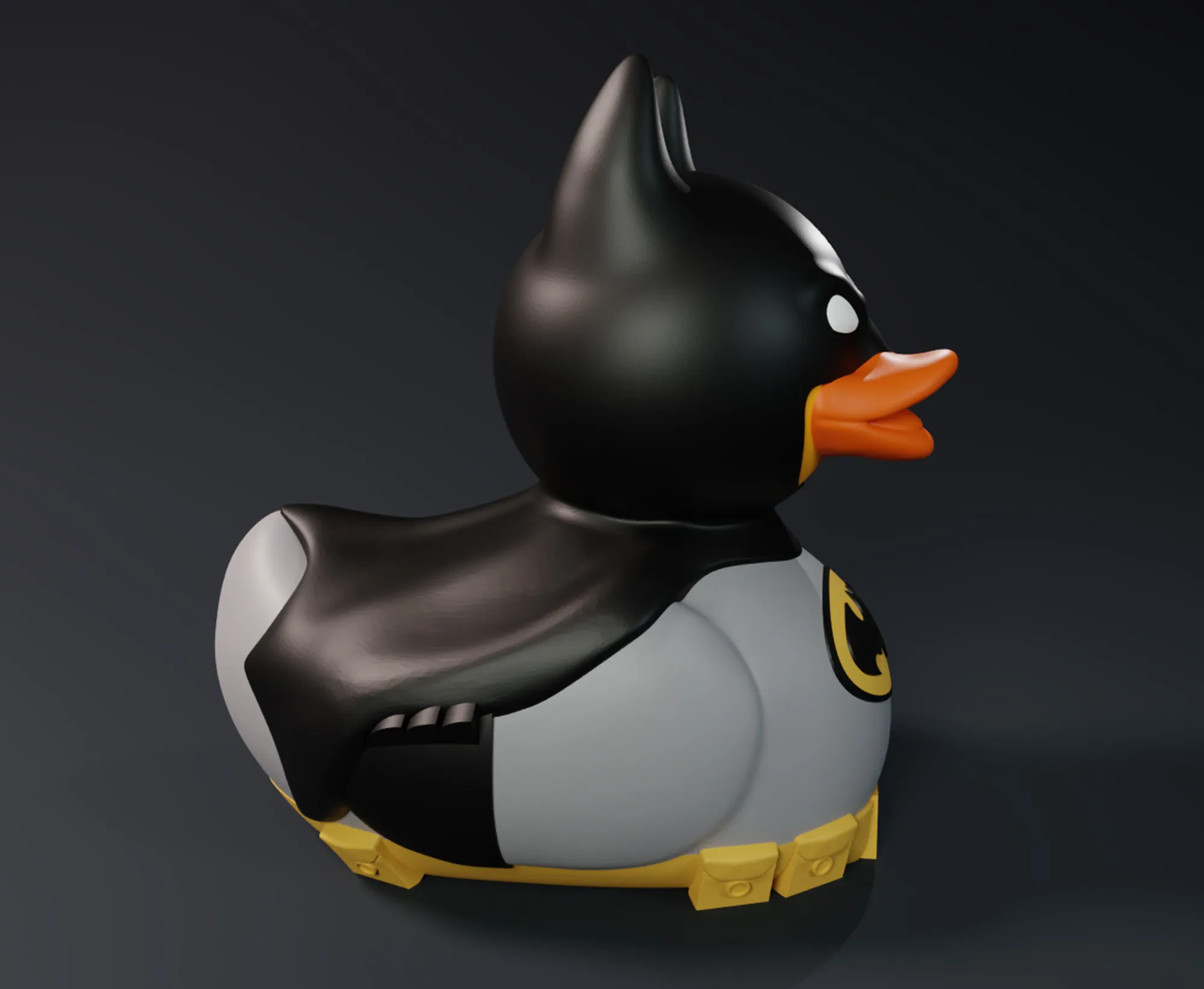 Cute Batman Rubber Duck