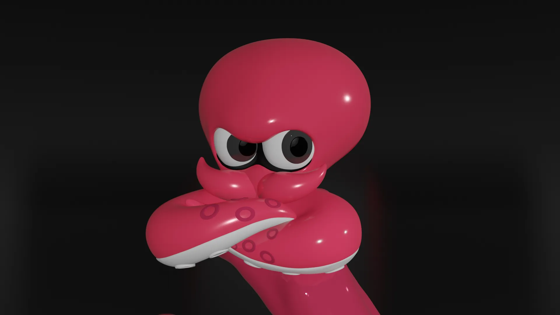 Octoling Amiibo - Splatoon Fan Art