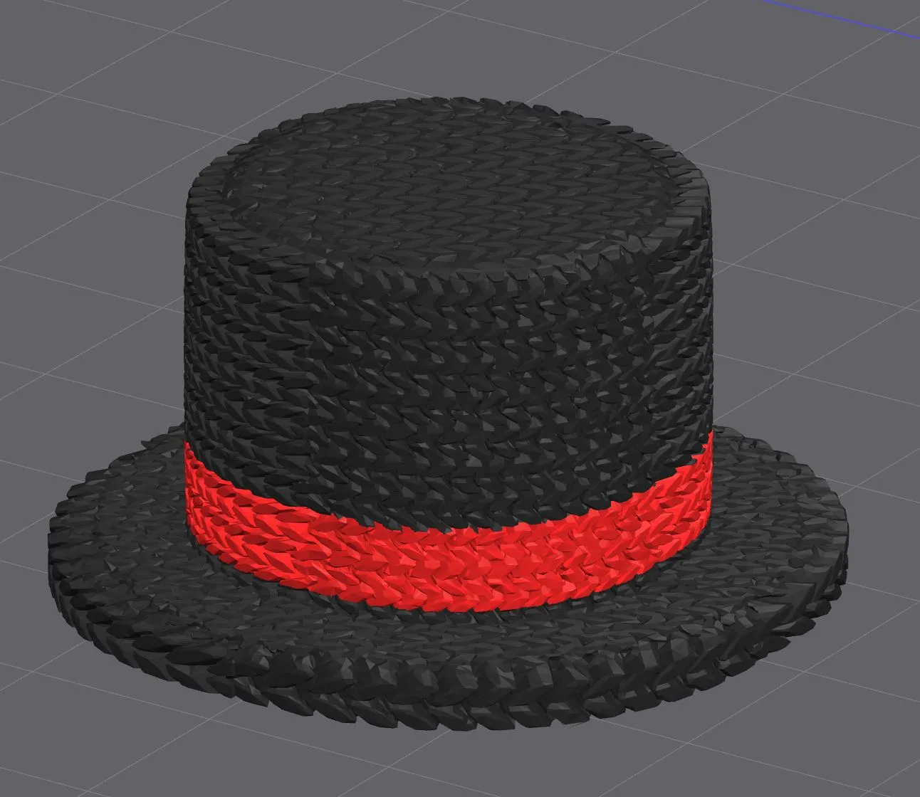 Knitted Top Hat