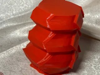 Hex-Edge Vase