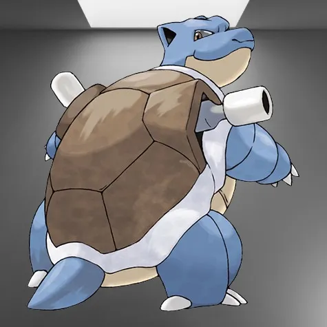 Pokémon Blastoise (#0009) 3D Printing STL File