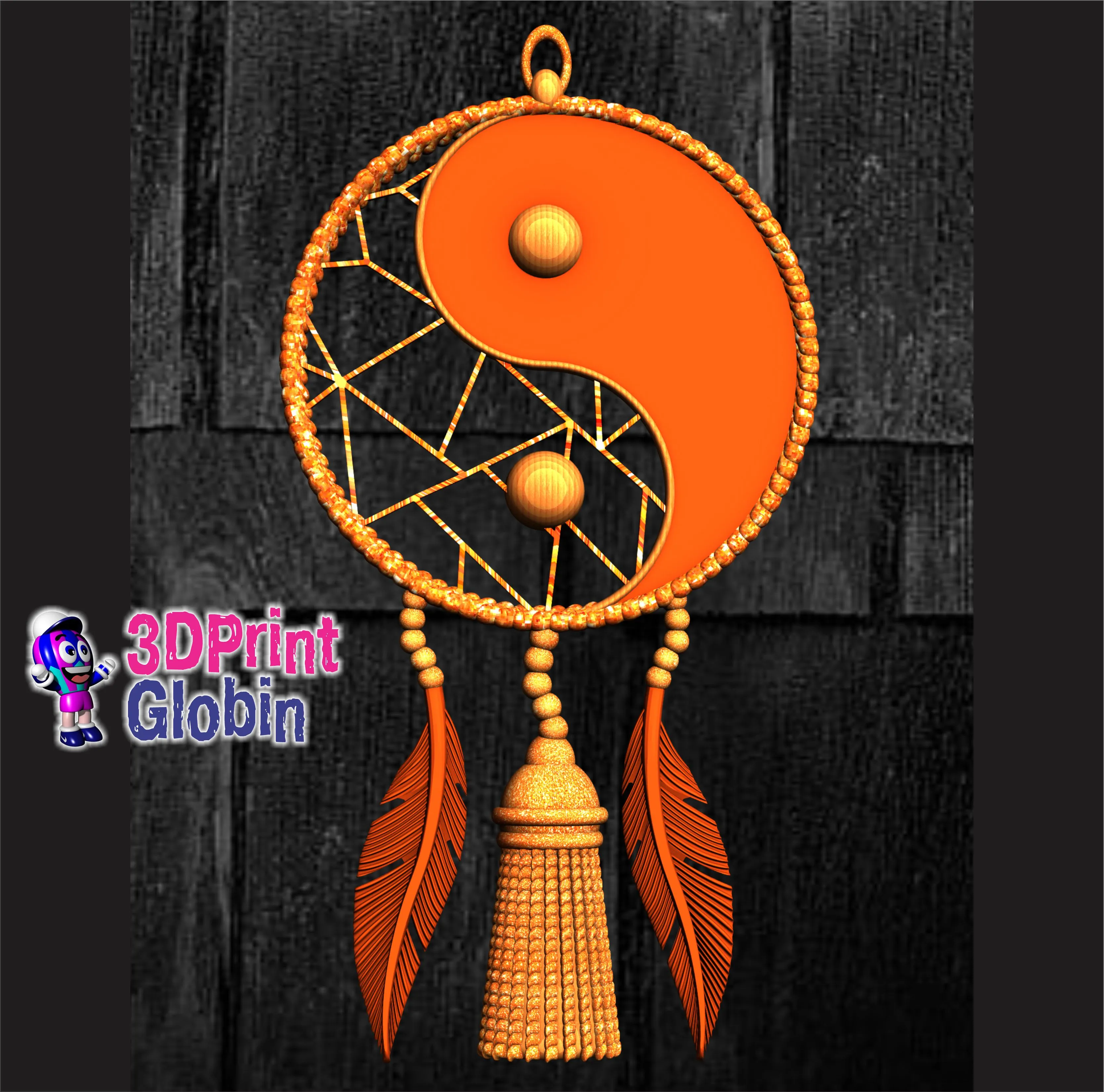 Atrapasueños YIN YANG Dream Catcher