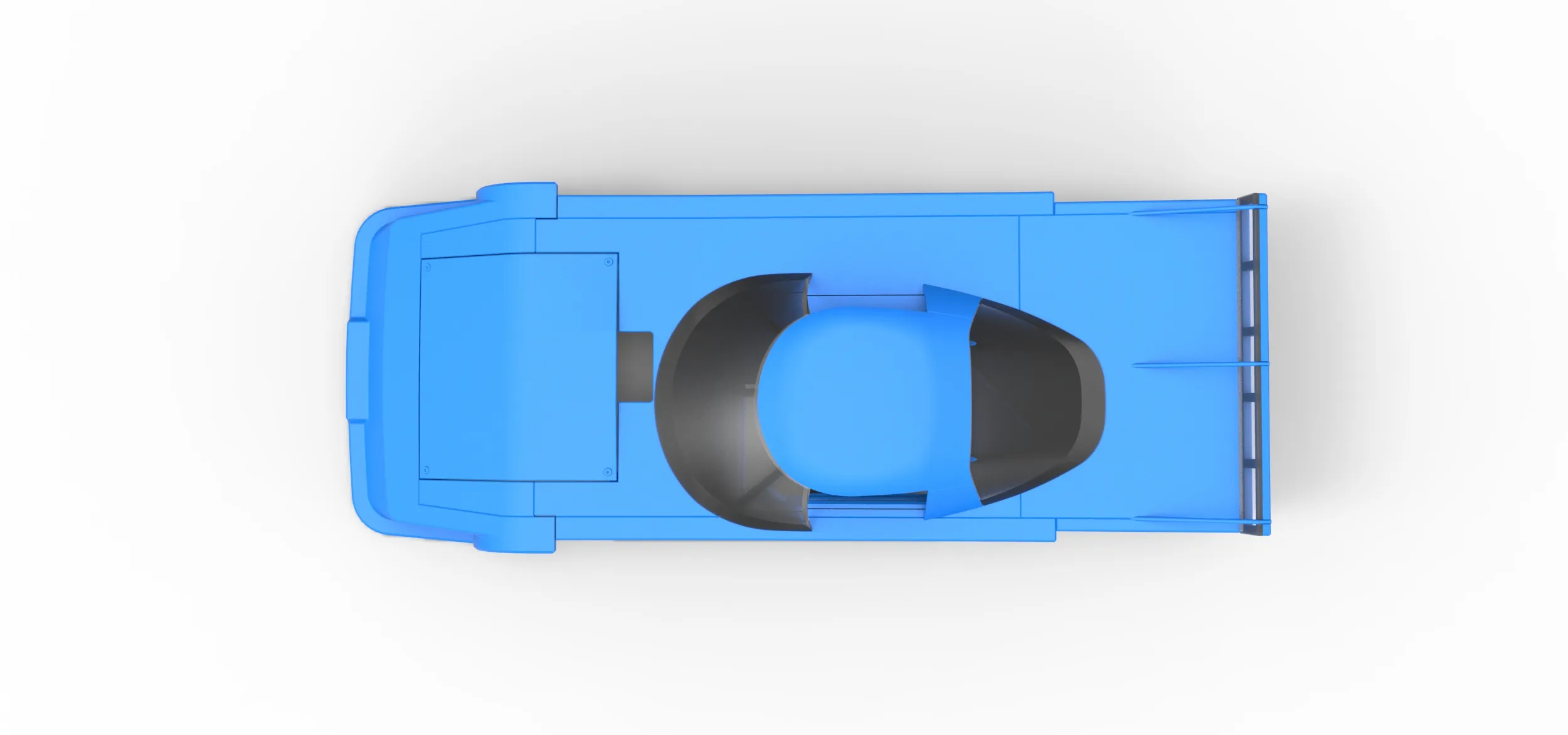 Shell of Asphalt Outlaw Super late model Scale 1:25