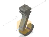 Shower curtain hook.-2
