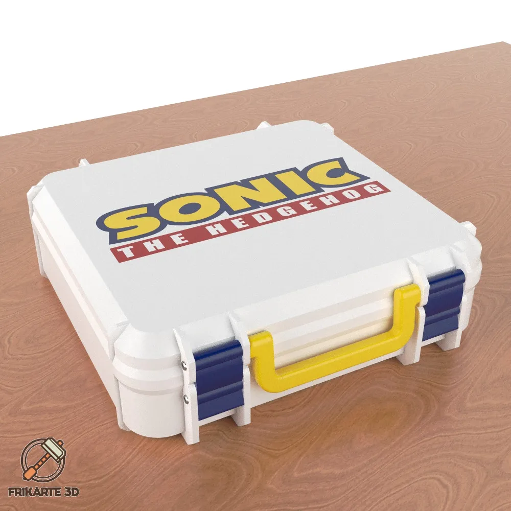 3D Printer Files | 3MF File | Sonic The Hedgehog Box | Creality Cloud