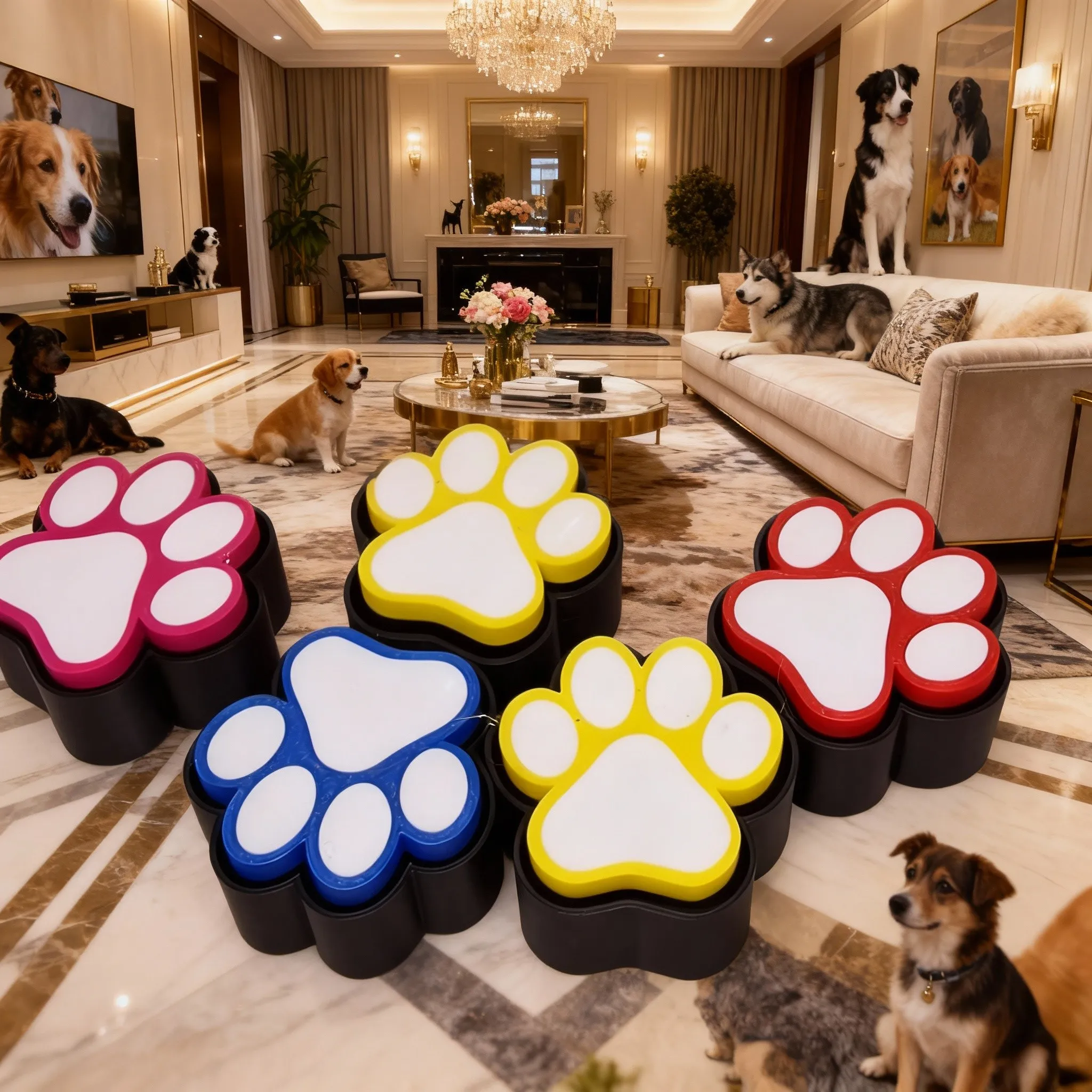 Pet Training Clickers – AMS Multi-Color Ready | Easy Print |-1