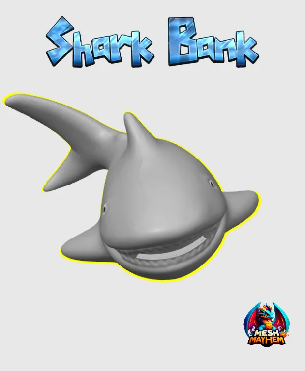 Shark Piggy Bank