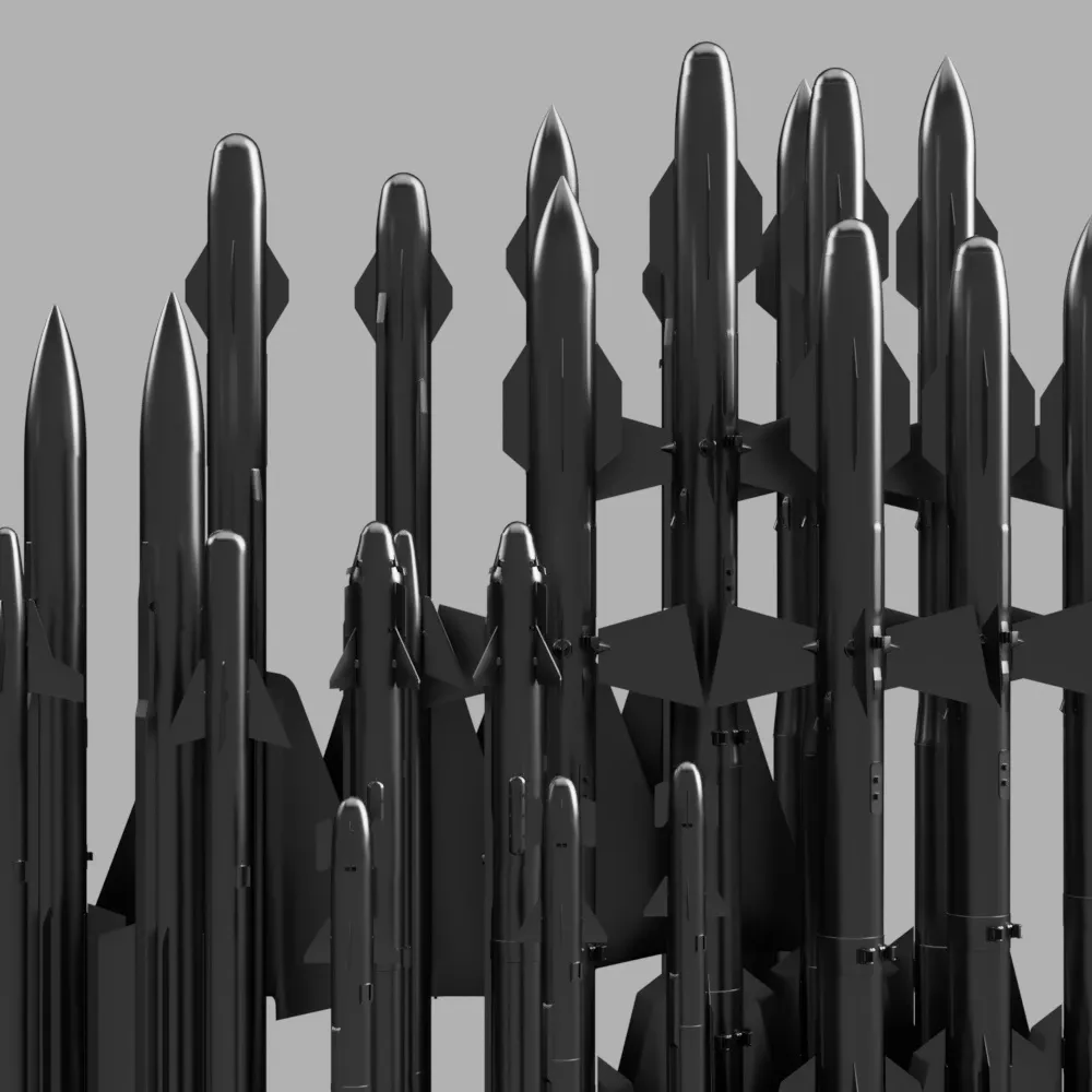 RUSSIAN AIR TO AIR MISSILES [23 pack] | MODELING PROP