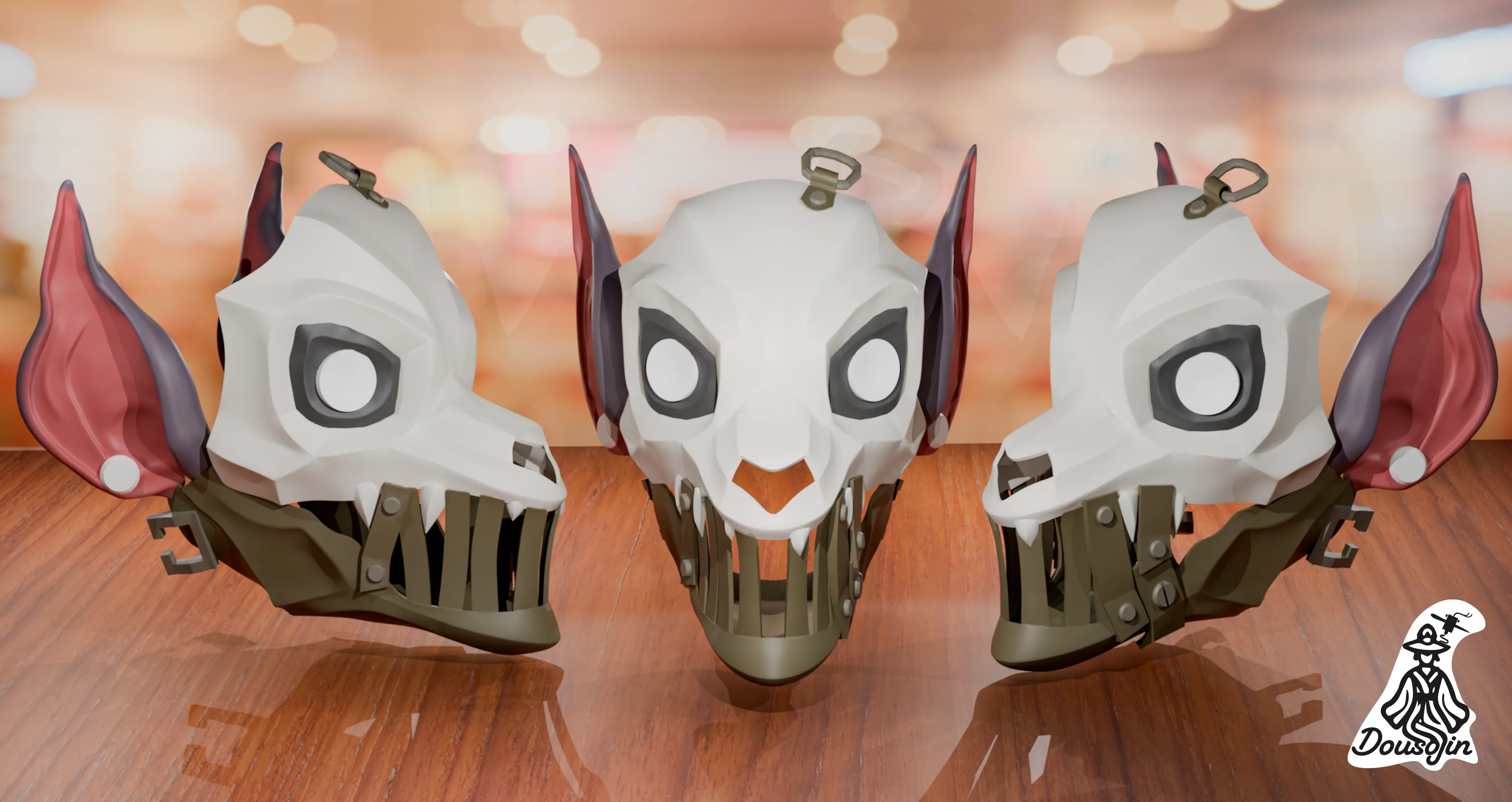 Arcane Cosplay mask Scar Firelight