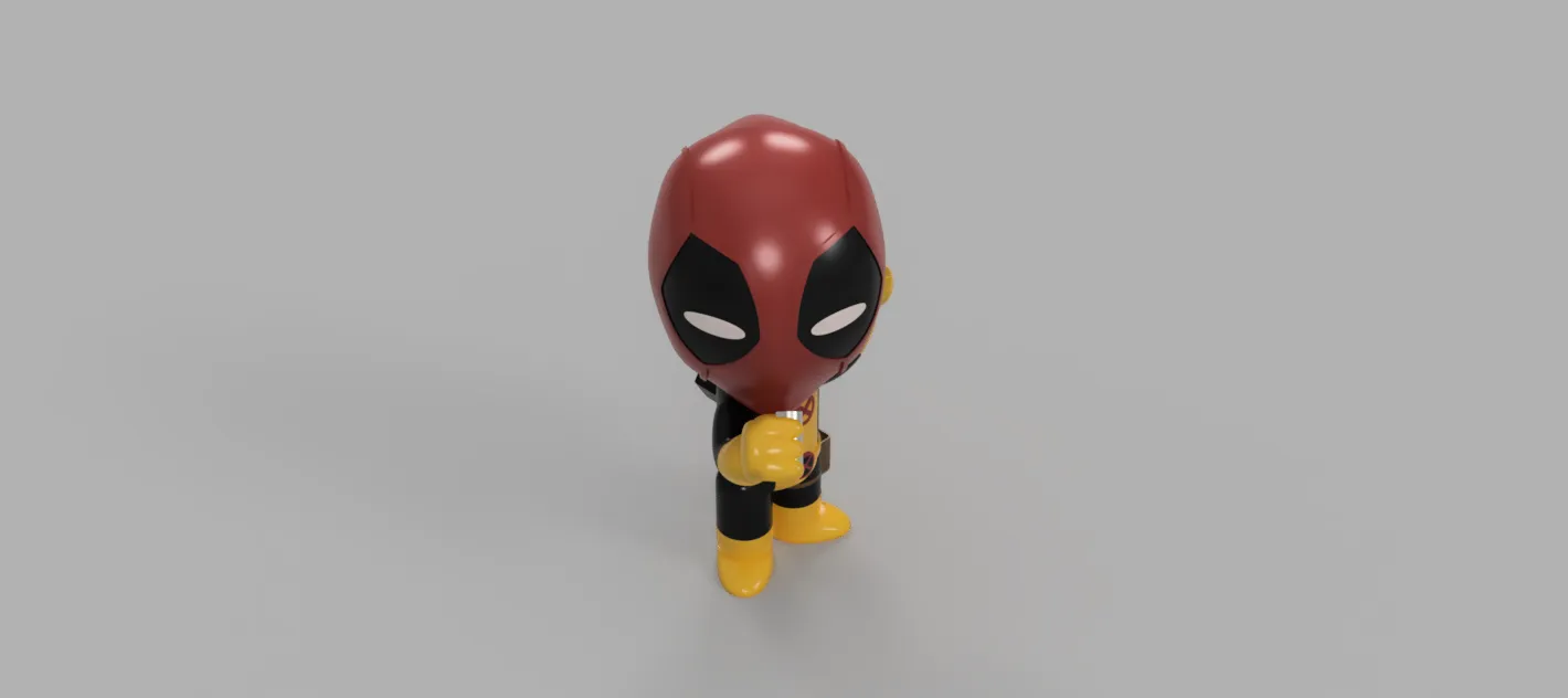 Marvel Comics Mini Deadpool / X Men Uniform (Wade Wilson)
