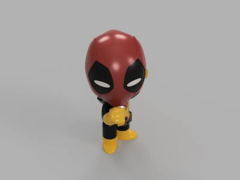 Marvel Comics Mini Deadpool / X Men Uniform (Wade Wilson)