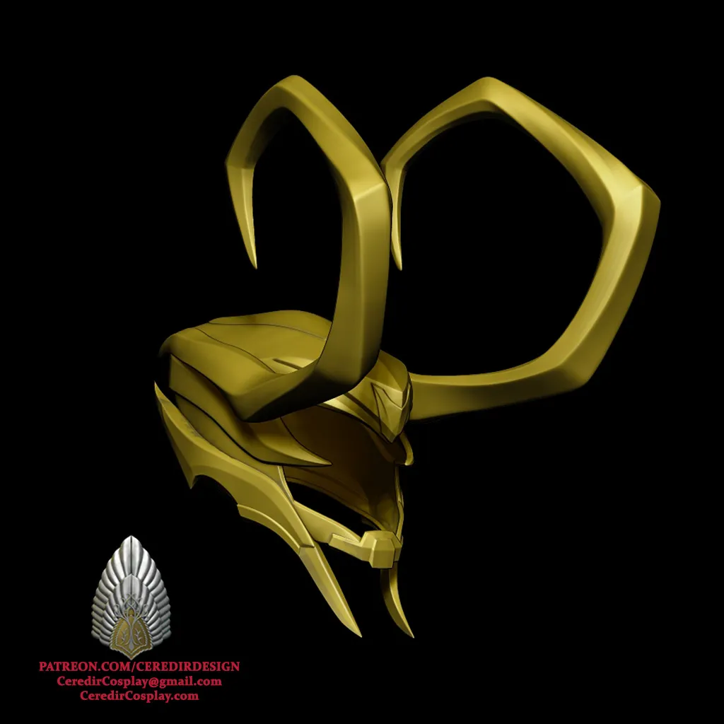 Loki Full Armour MArvel Rivals 3D DIGITAL DOWNLOAD