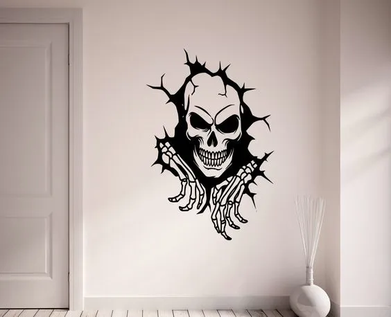 Skull Wall Art-Wall Ornament