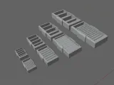 Gundam Detail Part (Rectangular Vents) by CGI-2