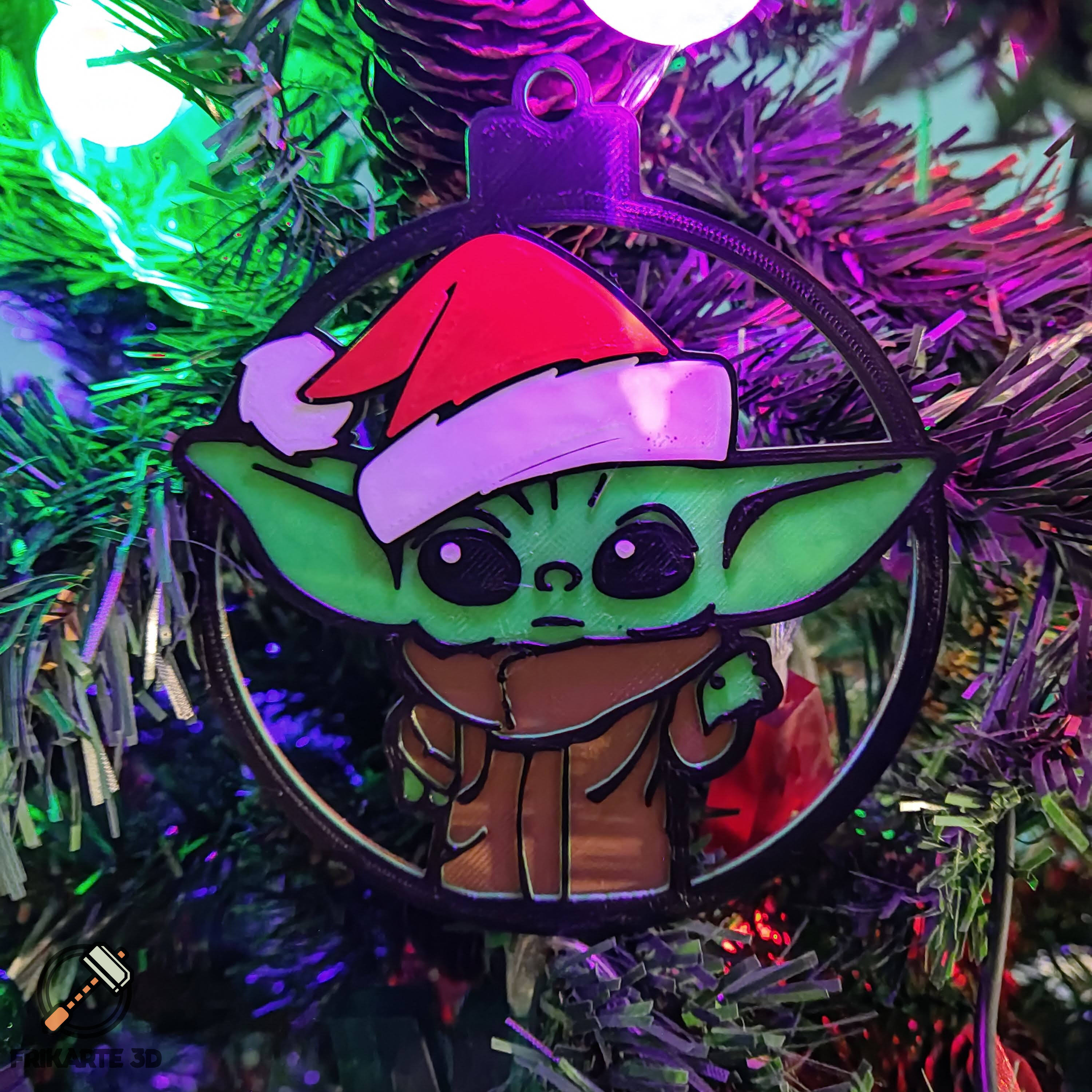 Baby Yoda Christmas Tree Decoration Upgraded