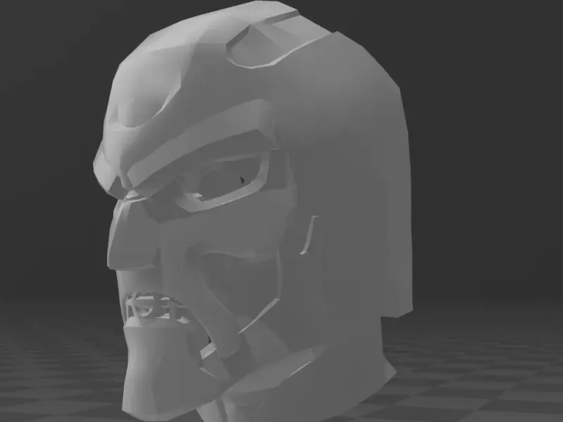 Dr.Doom Comic Version 2 Größere Augen Bessere Sichtbarkeit